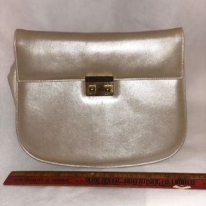 Vintage Browns With gold accents shoulder bag